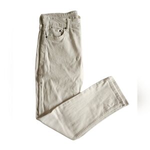 H&M White Cropped Jeans | SZ 10